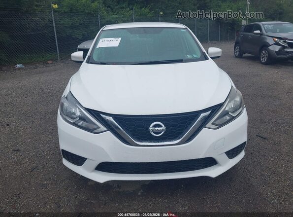 3N1AB7AP8HY280239 2017 NISSAN SENTRA White Widok z przodu