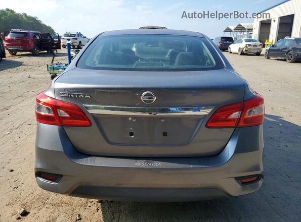 3N1AB7AP8HY302966 2017 NISSAN SENTRA Gray Vista trasera