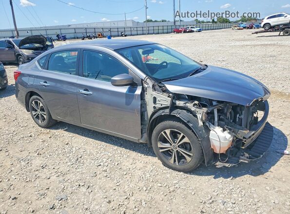 3N1AB7AP8HY322022 2017 NISSAN SENTRA Серый Передняя правая четверть