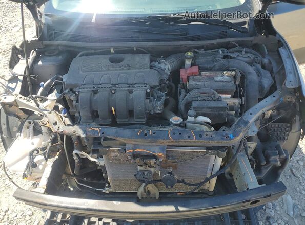 3N1AB7AP8HY322022 2017 NISSAN SENTRA Серый Вид задней части салона