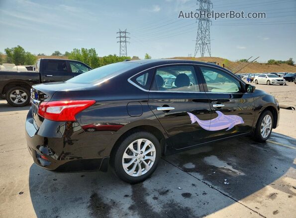 3N1AB7AP8HY325924 2017 NISSAN SENTRA Black Rear right