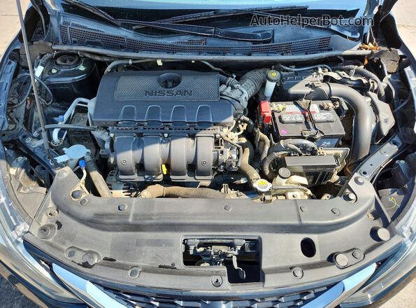 3N1AB7AP8HY325924 2017 NISSAN SENTRA Black Rear interior view