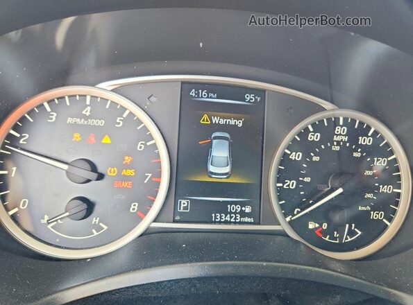 3N1AB7AP8HY344912 2017 NISSAN SENTRA Blue Սարքավորումների վահանակի տեսք