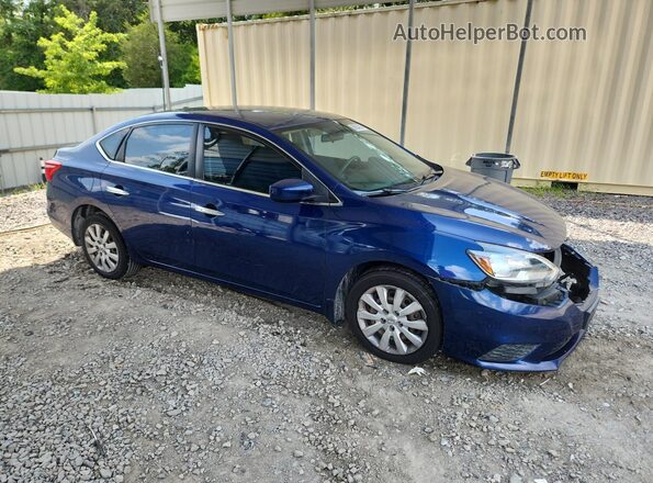 3N1AB7AP8HY344912 2017 NISSAN SENTRA Blue Առջևի աջ