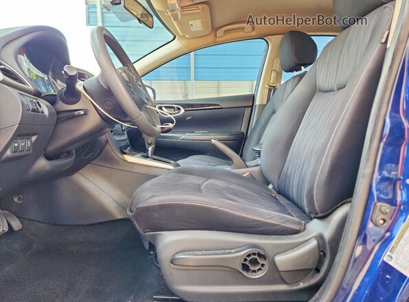 3N1AB7AP8HY344912 2017 NISSAN SENTRA Blue Սալոնի դիմացի տեսք