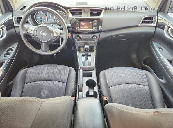 3N1AB7AP8HY344912 2017 NISSAN SENTRA Blue Առջևի վահանակի տեսք
