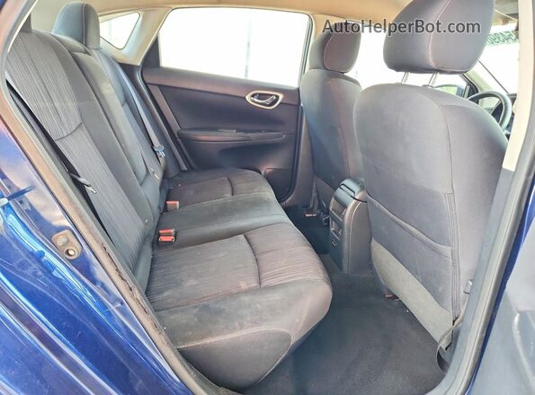 3N1AB7AP8HY344912 2017 NISSAN SENTRA Blue Հետևի նստատեղերի տեսք