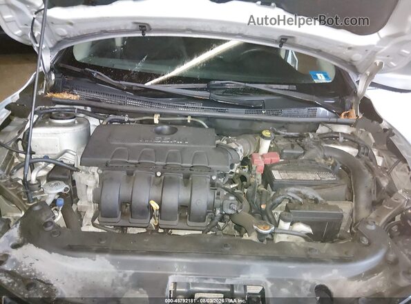 3N1AB7AP8HY351343 2017 NISSAN SENTRA Silver Հետևի տեսք