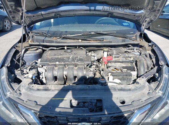 3N1AB7AP8HY351990 2017 NISSAN SENTRA Dark Blue Вид ззаду