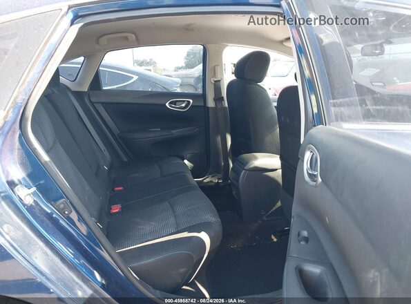 3N1AB7AP8HY351990 2017 NISSAN SENTRA Dark Blue Вид наклейки з VIN-кодом