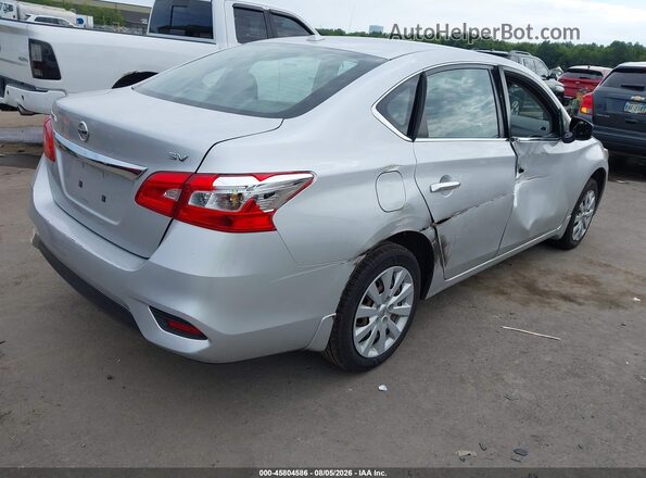 3N1AB7AP8HY370099 2017 NISSAN SENTRA Silver Tył prawy