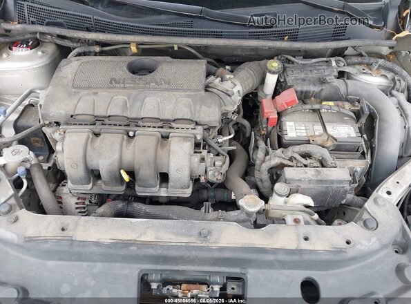 3N1AB7AP8HY370099 2017 NISSAN SENTRA Silver Widok z tyłu