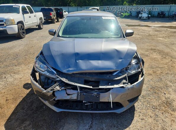 3N1AB7AP8HY372323 2017 NISSAN SENTRA Серый Вид спереди