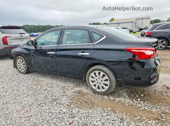 3N1AB7AP8HY376260 2017 NISSAN SENTRA Black Задня ліва чверть