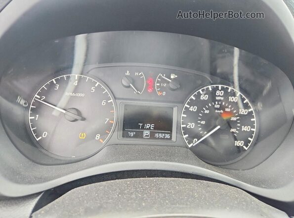 3N1AB7AP8HY376260 2017 NISSAN SENTRA Black Вид щитка приладів