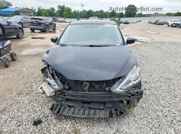 3N1AB7AP8HY376260 2017 NISSAN SENTRA Black Вид спереду
