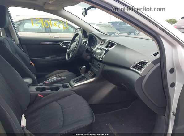 3N1AB7AP8HY379319 2017 NISSAN SENTRA Silver Vista interior delantera