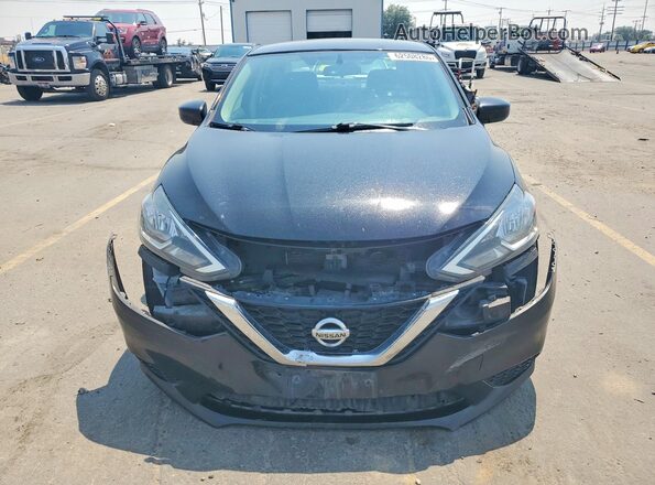 3N1AB7AP8HY391499 2017 NISSAN SENTRA Черный Вид спереди