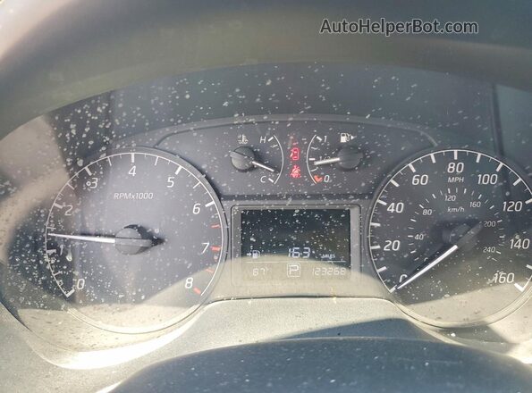 3N1AB7AP8HY391499 2017 NISSAN SENTRA Черный Вид щитка приборов