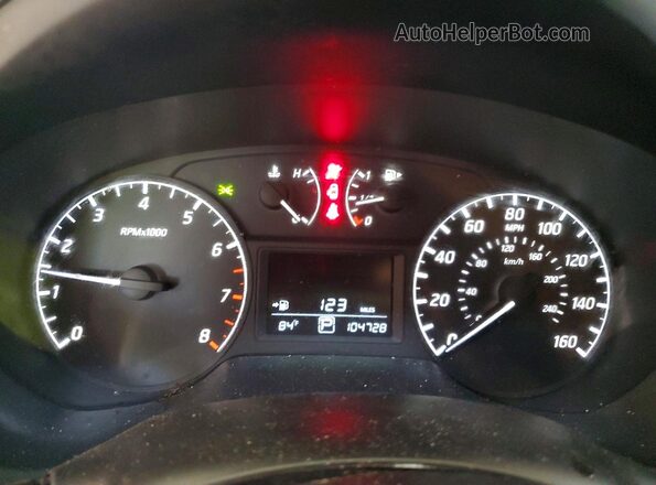 3N1AB7AP8HY399876 2017 NISSAN SENTRA Gray Вид щитка приладів