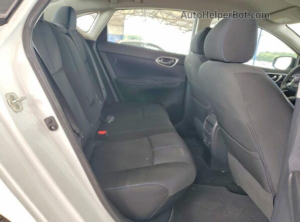 3N1AB7AP8HY400654 2017 NISSAN SENTRA White უკანა სავარძლების ხედი