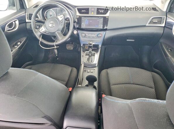 3N1AB7AP8HY400654 2017 NISSAN SENTRA White წინა პანელის ხედი