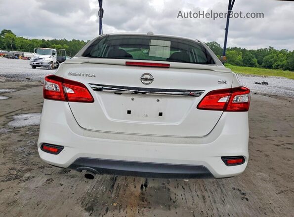 3N1AB7AP8HY400654 2017 NISSAN SENTRA White უკანა ხედი