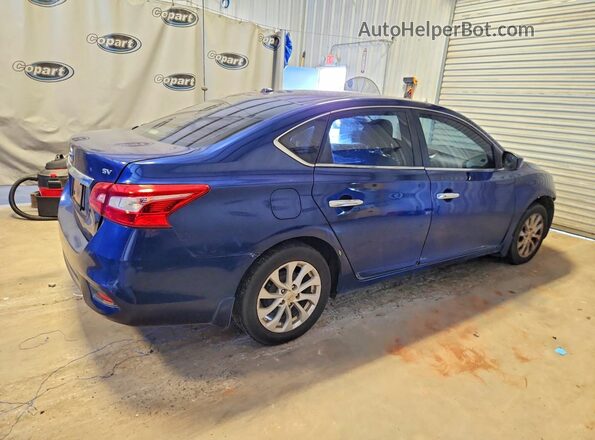 3N1AB7AP8JL635803 2018 NISSAN SENTRA Blue Հետևի աջ