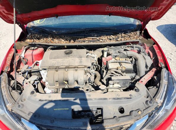 3N1AB7AP8JY206910 2018 NISSAN SENTRA Red 