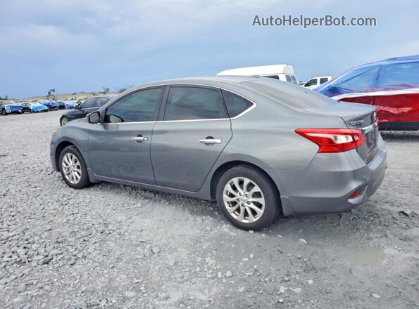 3N1AB7AP8JY207829 2018 NISSAN SENTRA Gray Tył lewy