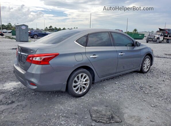 3N1AB7AP8JY207829 2018 NISSAN SENTRA Gray Tył prawy
