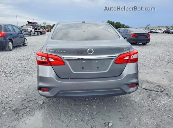 3N1AB7AP8JY207829 2018 NISSAN SENTRA Gray Widok z tyłu