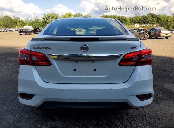 3N1AB7AP8JY211427 2018 NISSAN SENTRA White Вид ззаду
