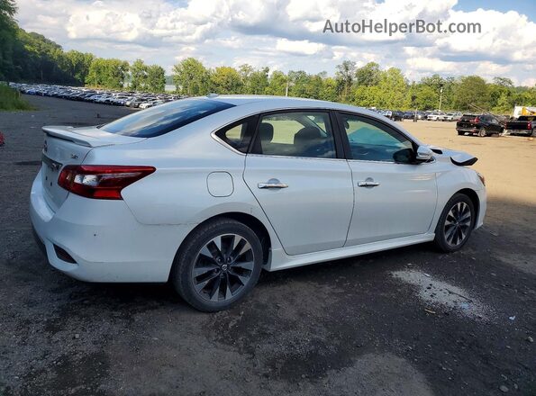 3N1AB7AP8JY211427 2018 NISSAN SENTRA White Задня права чверть