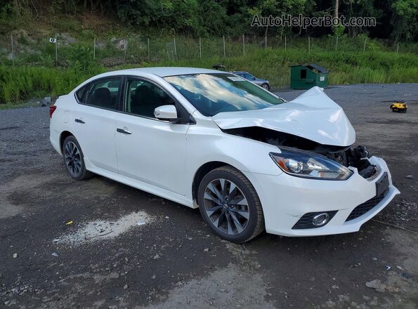 3N1AB7AP8JY211427 2018 NISSAN SENTRA White Передня права чверть