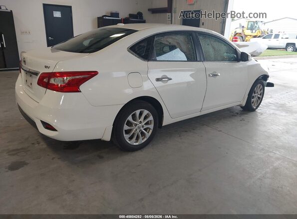 3N1AB7AP8JY218944 2018 NISSAN SENTRA White Tył prawy