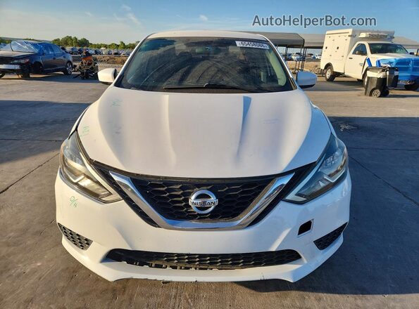 3N1AB7AP8JY240295 2018 NISSAN SENTRA White Front view