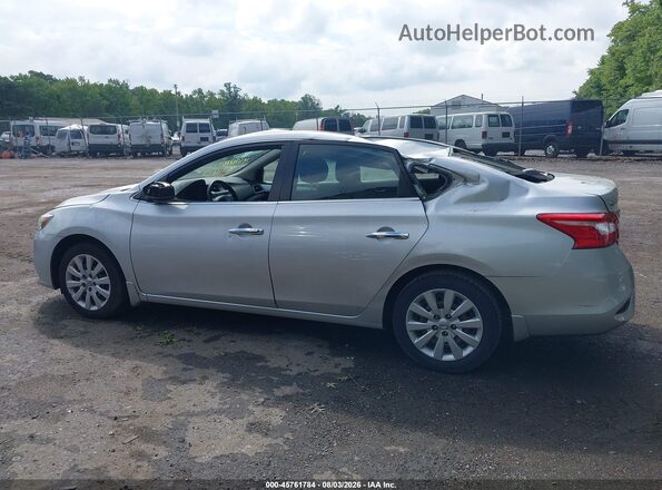 3N1AB7AP8JY268338 2018 NISSAN SENTRA Silver 360 interior view