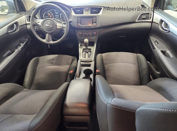 3N1AB7AP8JY311592 2018 NISSAN SENTRA Black Вид панелі приладів