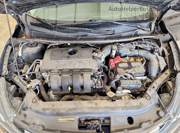3N1AB7AP8JY311592 2018 NISSAN SENTRA Black Вид задньої частини салону