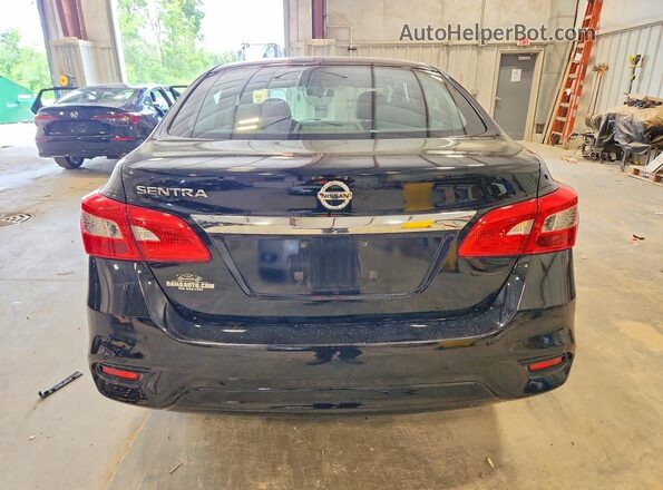 3N1AB7AP8JY311592 2018 NISSAN SENTRA Black Вид ззаду
