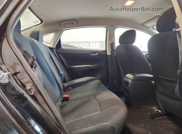 3N1AB7AP8JY311592 2018 NISSAN SENTRA Black Вид задніх сидінь