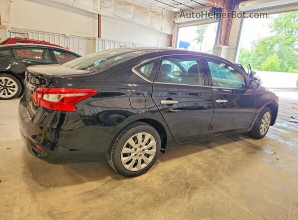 3N1AB7AP8JY311592 2018 NISSAN SENTRA Black Задня права чверть