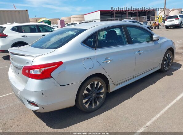 3N1AB7AP8JY320289 2018 NISSAN SENTRA Silver Tył prawy