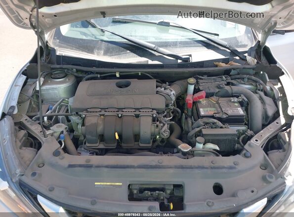 3N1AB7AP8JY320289 2018 NISSAN SENTRA Silver Widok z tyłu