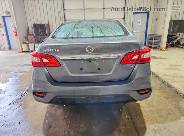 3N1AB7AP8JY321622 2018 NISSAN SENTRA Gray Vista trasera
