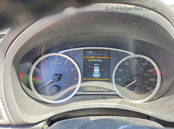 3N1AB7AP8KL629162 2019 NISSAN SENTRA Серый Вид щитка приборов