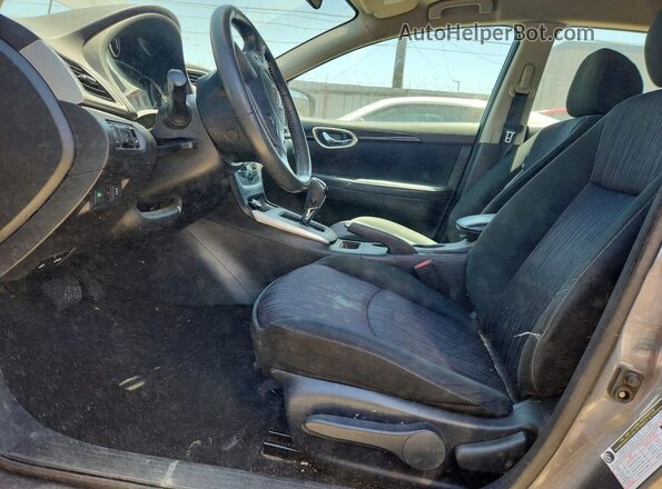 3N1AB7AP8KL629162 2019 NISSAN SENTRA Серый Вид салона спереди
