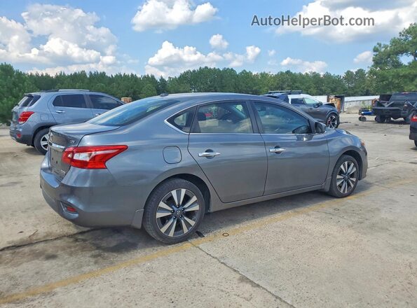 3N1AB7AP8KY219853 2019 NISSAN SENTRA Gray უკანა მარჯვენა