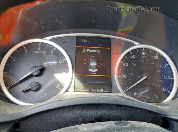 3N1AB7AP8KY248768 2019 NISSAN SENTRA Серый Вид щитка приборов